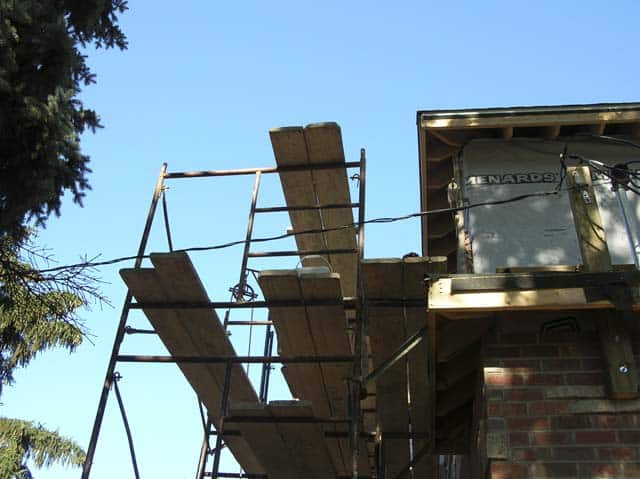 Scaffolding And Powerlines