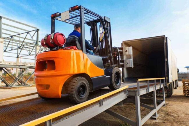 Forklift Safety On Loading Docks