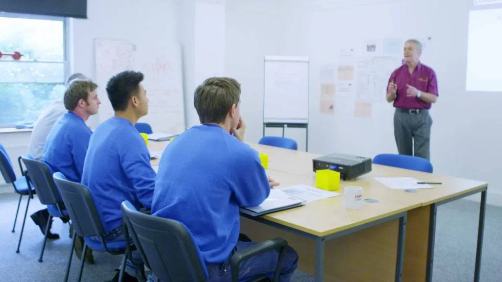 Job training blue collar workers